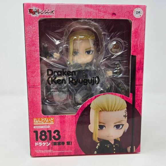 DRAKEN KEN RYUGUJI TOKYO REVENGERS NENDOROID 1813 FIGURE GOOD SMILE COMPANY NEW - Picture 1 of 6